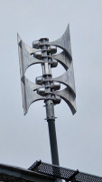 Ergatec EWS8 auf dem Heimatmuseum in Oberbrechen. ELS auf E57 Mast montiert.