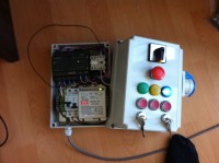 unfertige Steuerung 1.test lauf