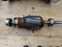 Oxidierter Anker