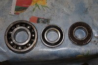 oberes DS977-Lager, unteres und oberes E57-Lager