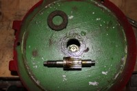 Rotorwelle und Filzdichtring