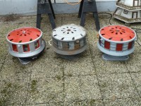 Von Links nach Rechts: Helin L141, Siemens E57, Helin E57