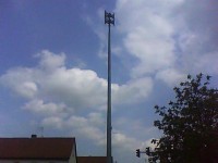 Der Mast....