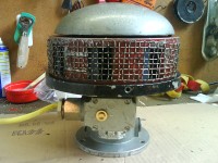 Das hätte herauskommen sollen! Leider hatte der Motor einen Defekt und wer weis, ob der Rotor überhaupt 7500 U/min ausgehalten hätte?