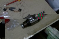 Motorwelle montagebereit